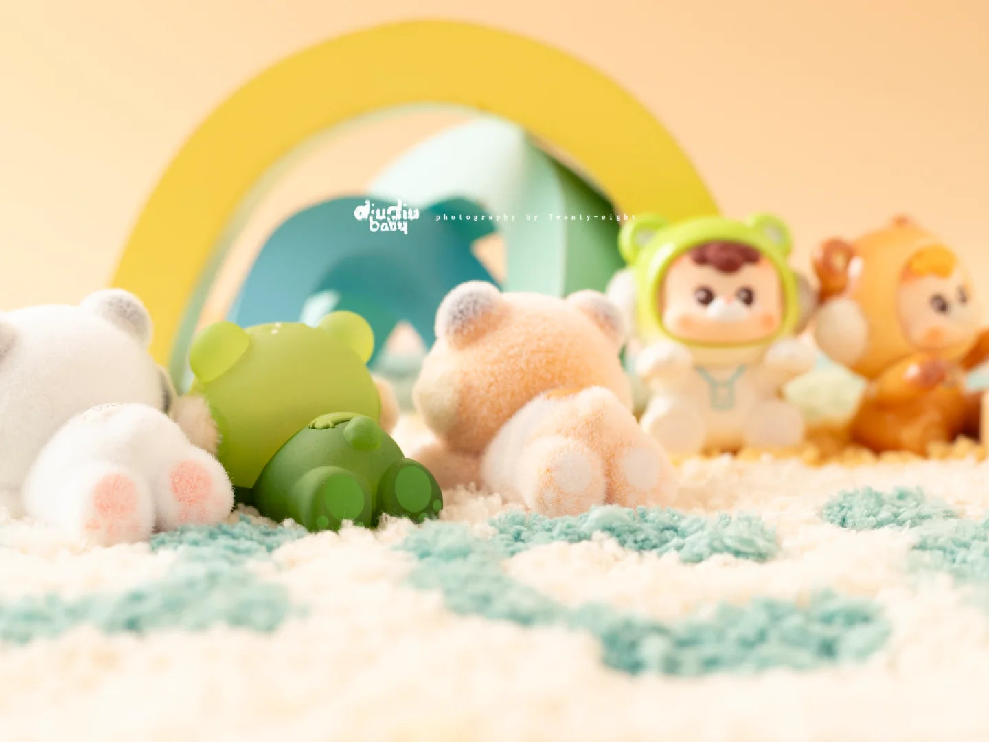 Diudiu baby 24 hours Mini Beans Series Blind Box