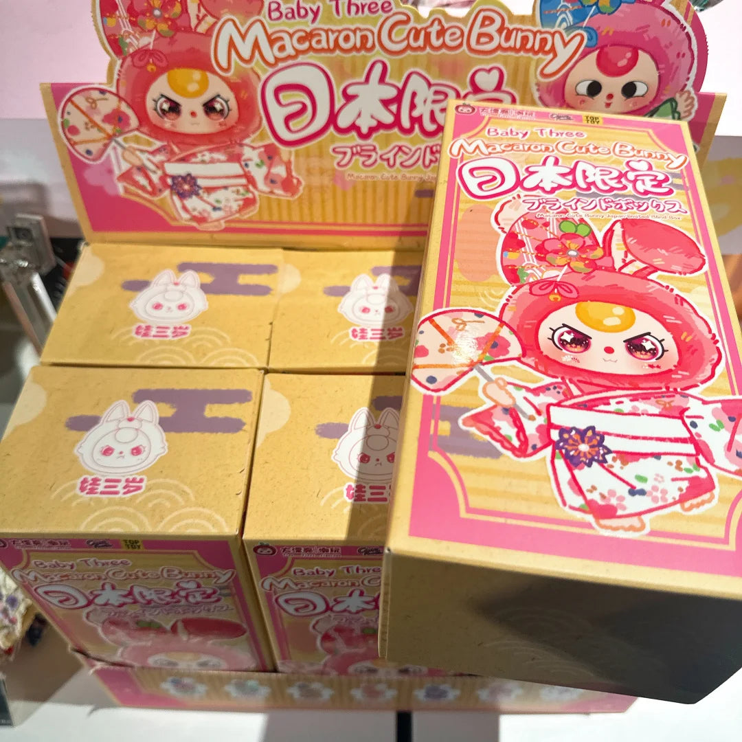 Baby Three Macaron Cute Bunny Japan limited Blind Box