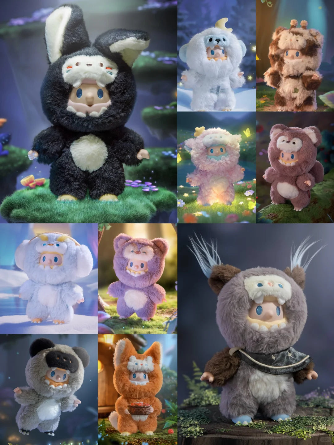 FARMER BOB ANI-NICHT MONSTER SERIES Series Plush