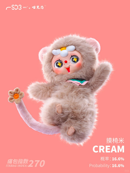 Moodeverse 600% Shu dao san V2 Meow Jump Series Plush