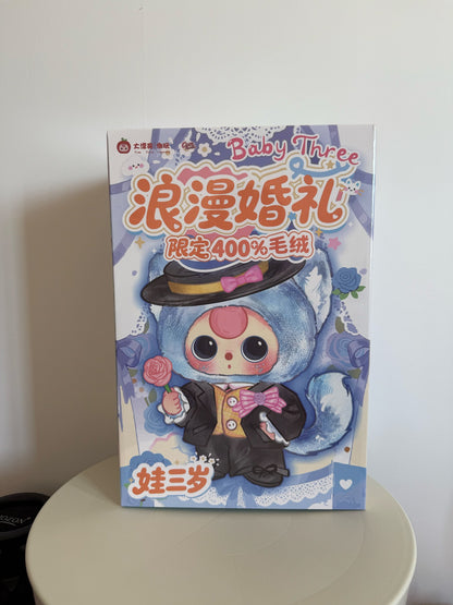 Baby Three-Romantic Wedding Limited Edition 400% Plush