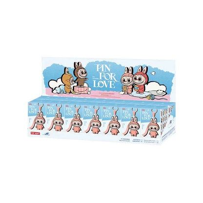 LABUBU V4 Pin For Love  SeriesVinyl Plush Pendant Blind Box(per-order)