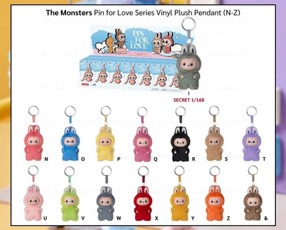 LABUBU V4 Pin For Love  SeriesVinyl Plush Pendant Blind Box(per-order)