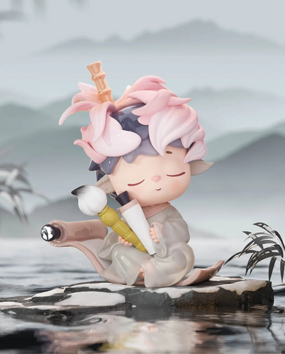 MINI Neo Chinese Style The Poetry Of Time In Four Seasons PVC Figures