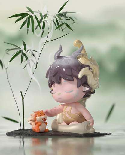 MINI Neo Chinese Style The Poetry Of Time In Four Seasons PVC Figures
