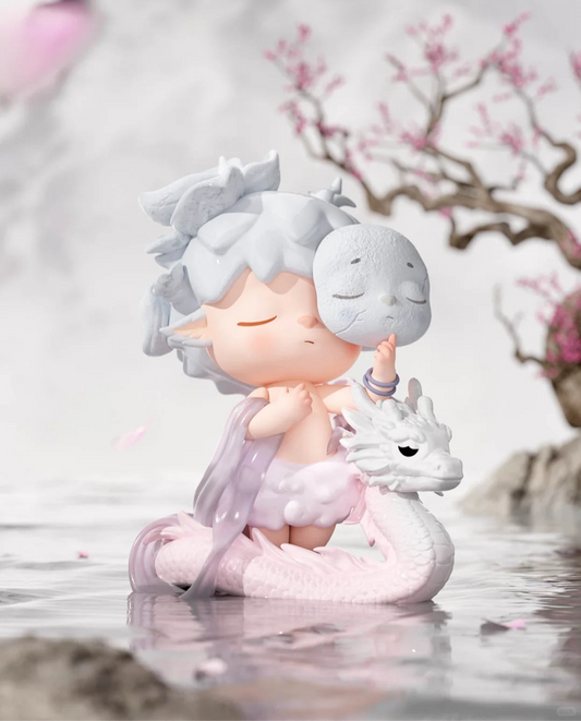 MINI Neo Chinese Style The Poetry Of Time In Four Seasons PVC Figures
