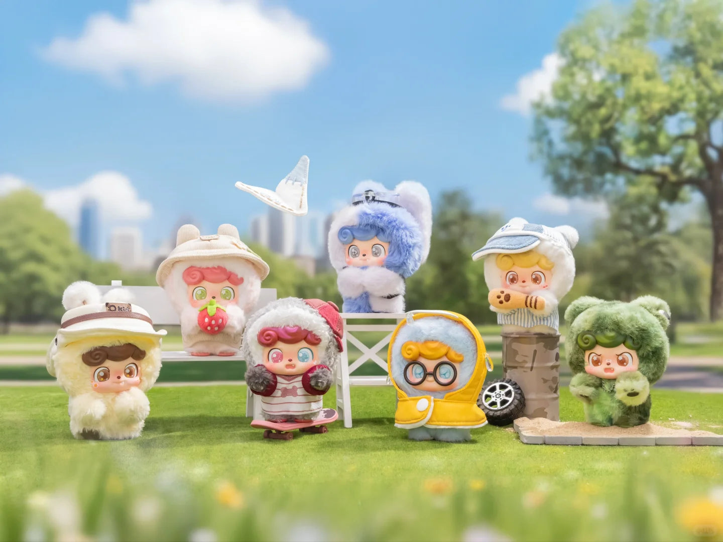 Q Kid Outdoor Activities Series Confirmed  Plush Blind Box Figure