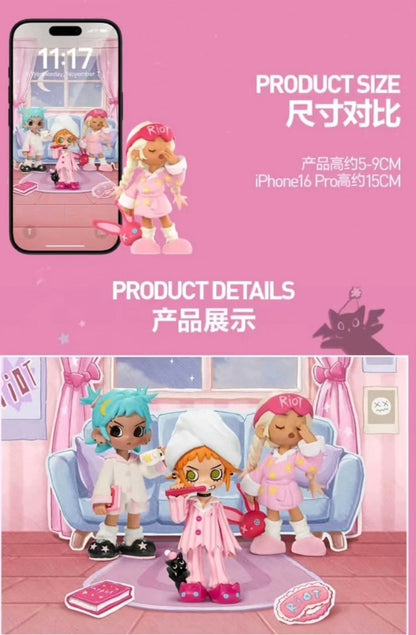 Lil Peach Riot Sleepover Series Figures