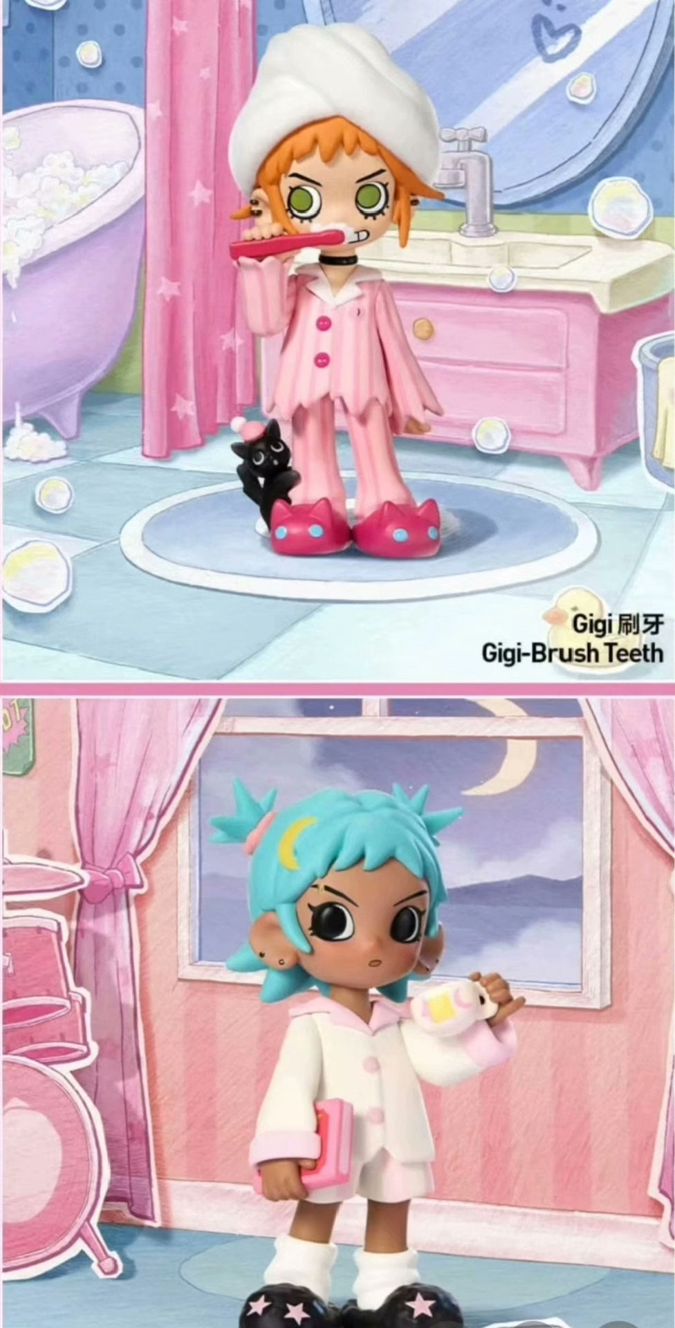 Lil Peach Riot Sleepover Series Figures