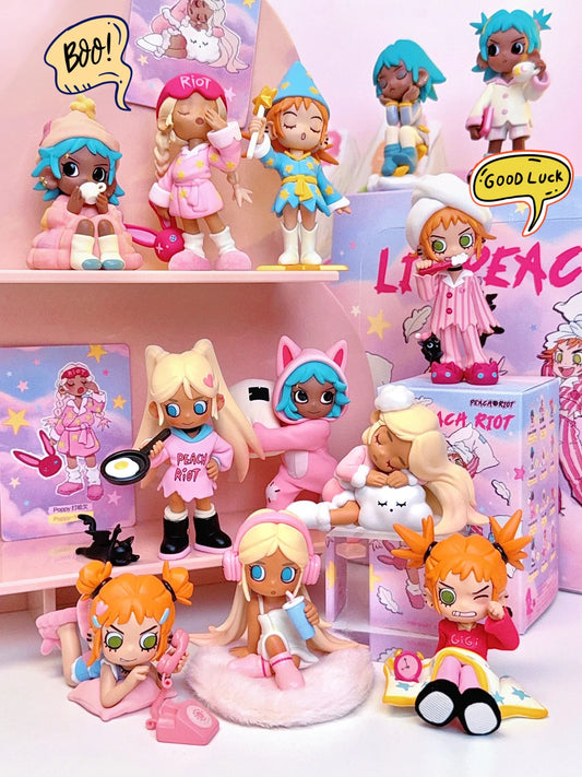 Lil Peach Riot Sleepover Series Figures