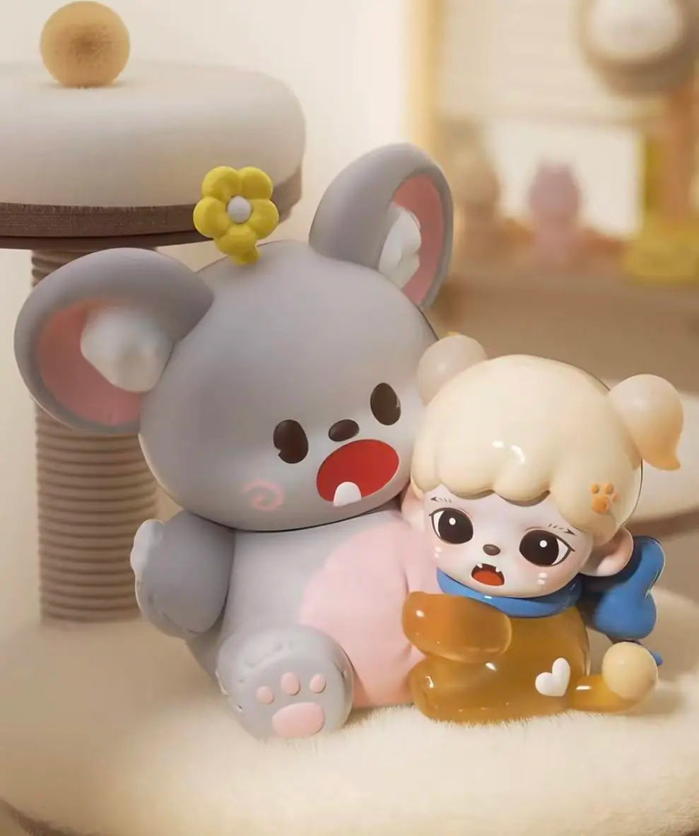 Zoraa Meow Cat Face  Series Figures