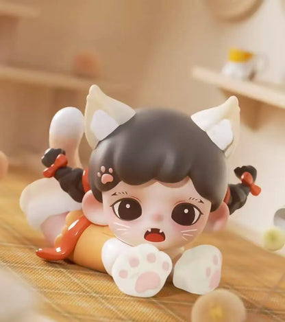 Zoraa Meow Cat Face  Series Figures