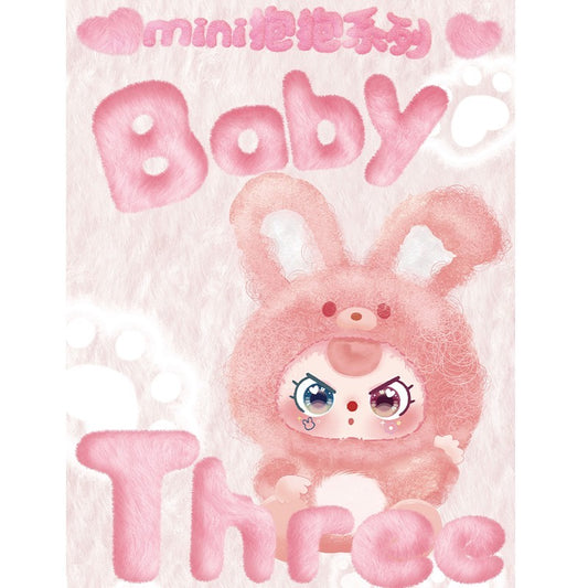 Baby Three MINI Hugs VINYL PLUSH PENDANT SURPRISE BOX