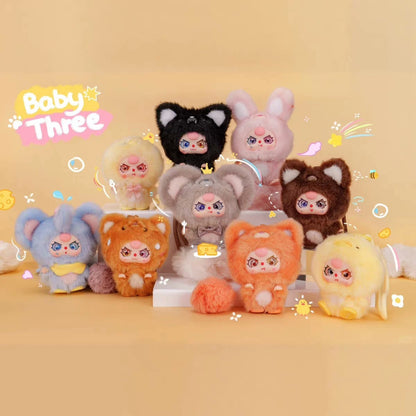 Baby Three MINI Hugs VINYL PLUSH PENDANT SURPRISE BOX