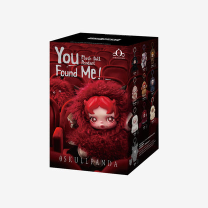 SKULLPANDA V3.0 You Found Me Plush Doll Pendant