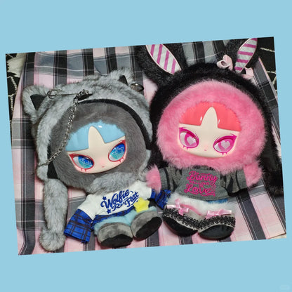 INN’S WOLFIE RUN FAST Series Hanging Card Figurine