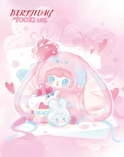 Yooki Love you "Bunny" Birthday Hanging Card （pre order）