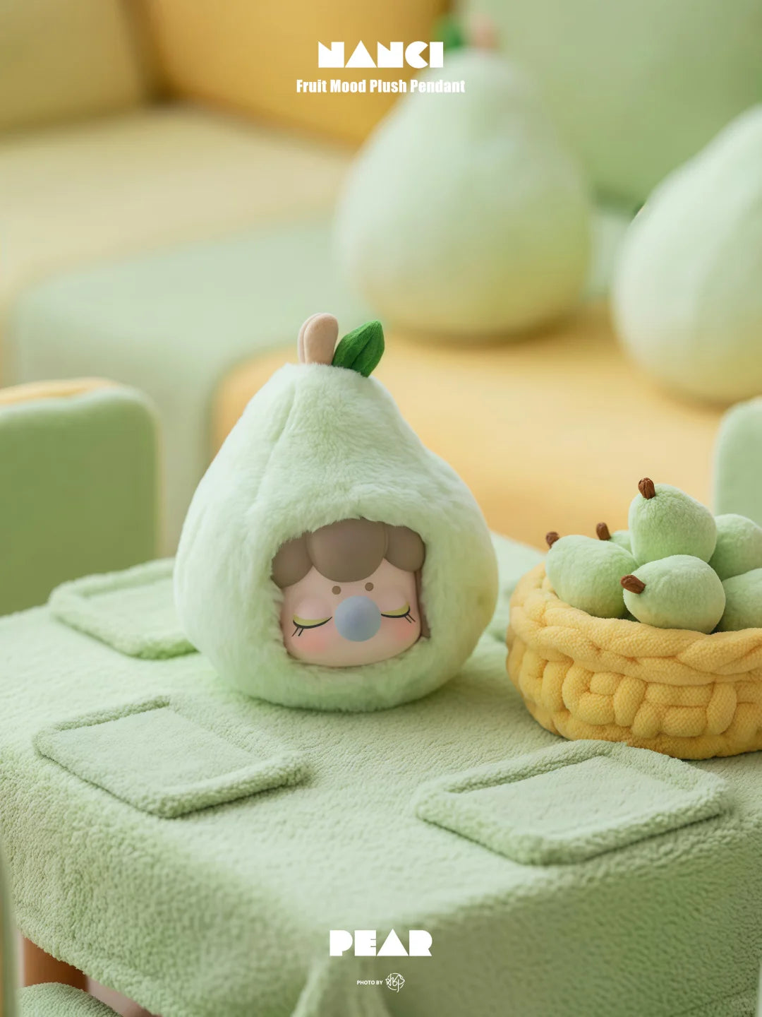 Nanci Fruit Mood Plush Pendant