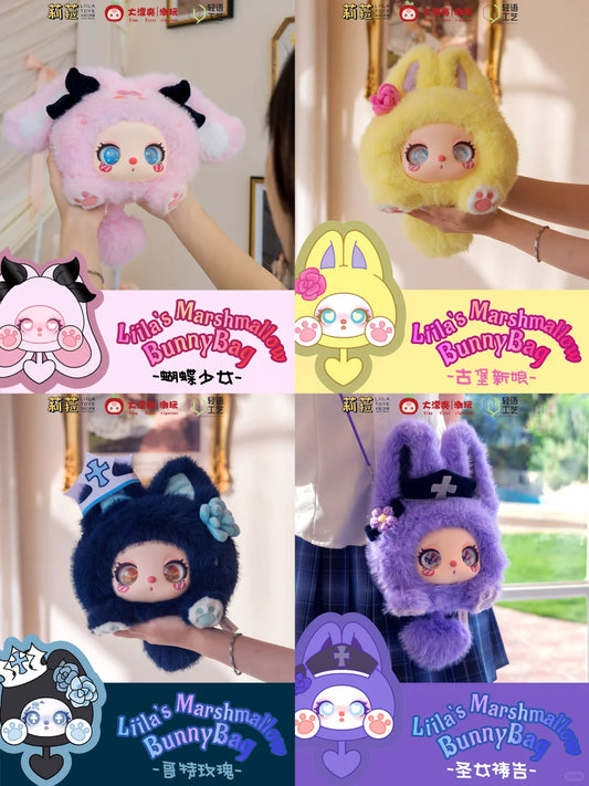 Liila's Marshmallow Bunny Bag Series Plush