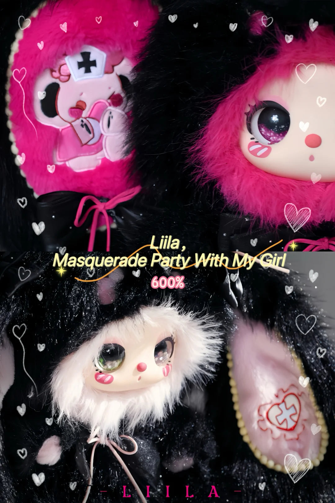 Liila's 600% V3 -Masquerade Party With My Girl Series Plush