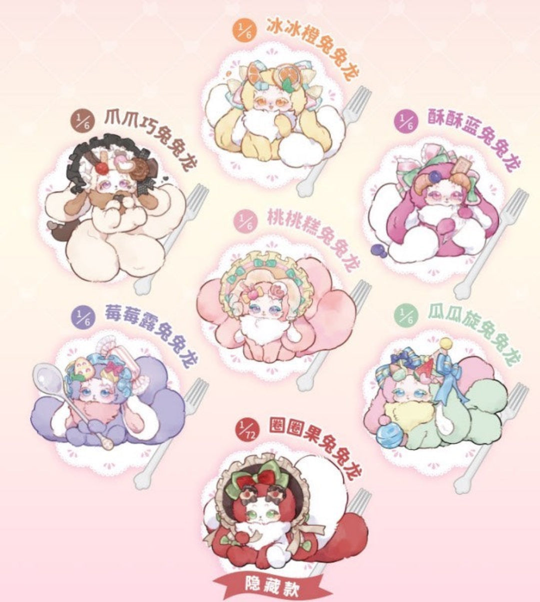 Tutulong V4 Sweet Stars Series Plush