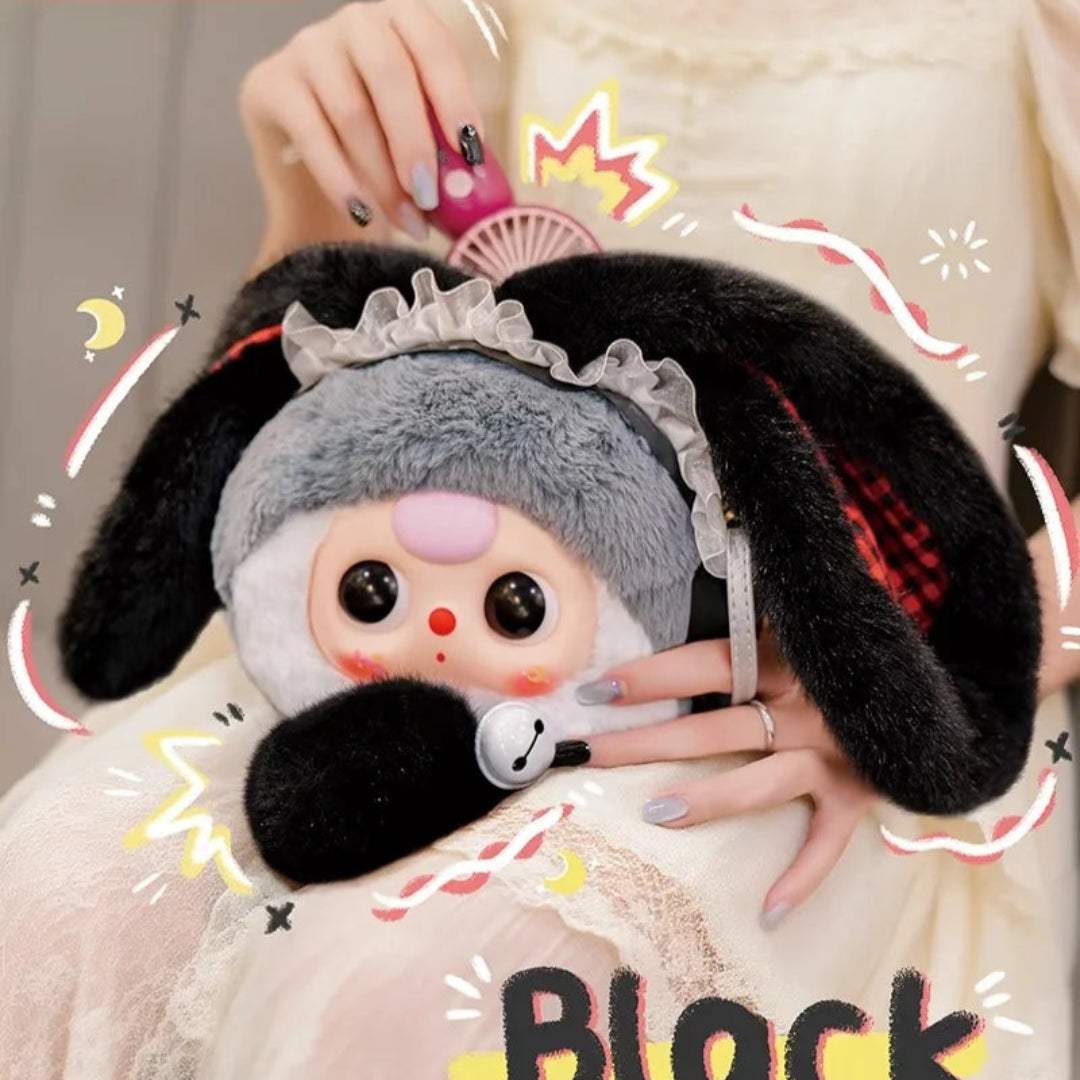 Baby Three Lucky Rabbit Zipper Bag Series Plush