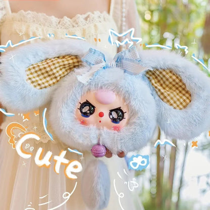 Baby Three Lucky Rabbit Zipper Bag Series Plush