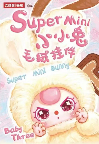 BabyThree Super Mini Bunny Series Plush(Book your Letter)