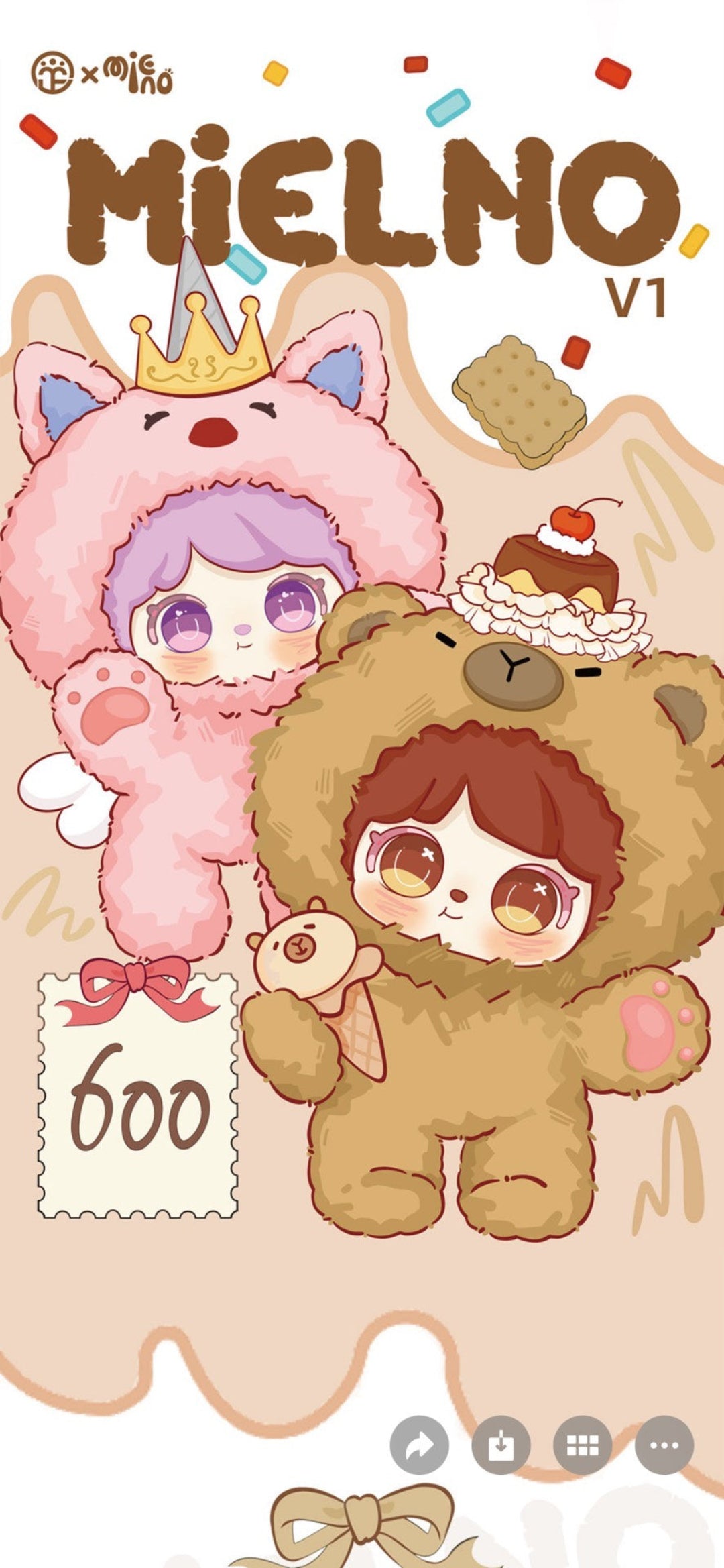 Mielno 600% V1 Percent Honey Club Series Plush