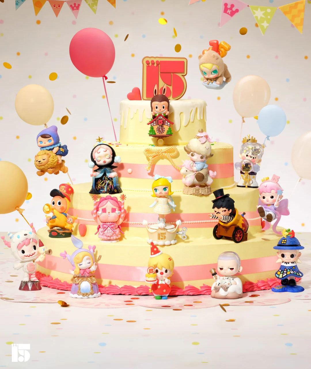 Celebrating The Moment 15th Anniversary PVC Figures