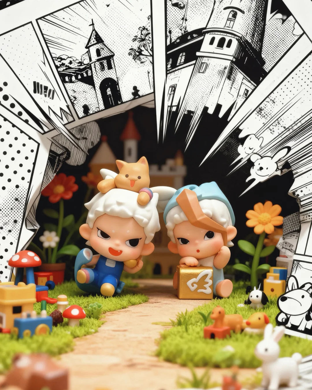 Heyone Timetown Escape Series Mini Figure Blind Bag