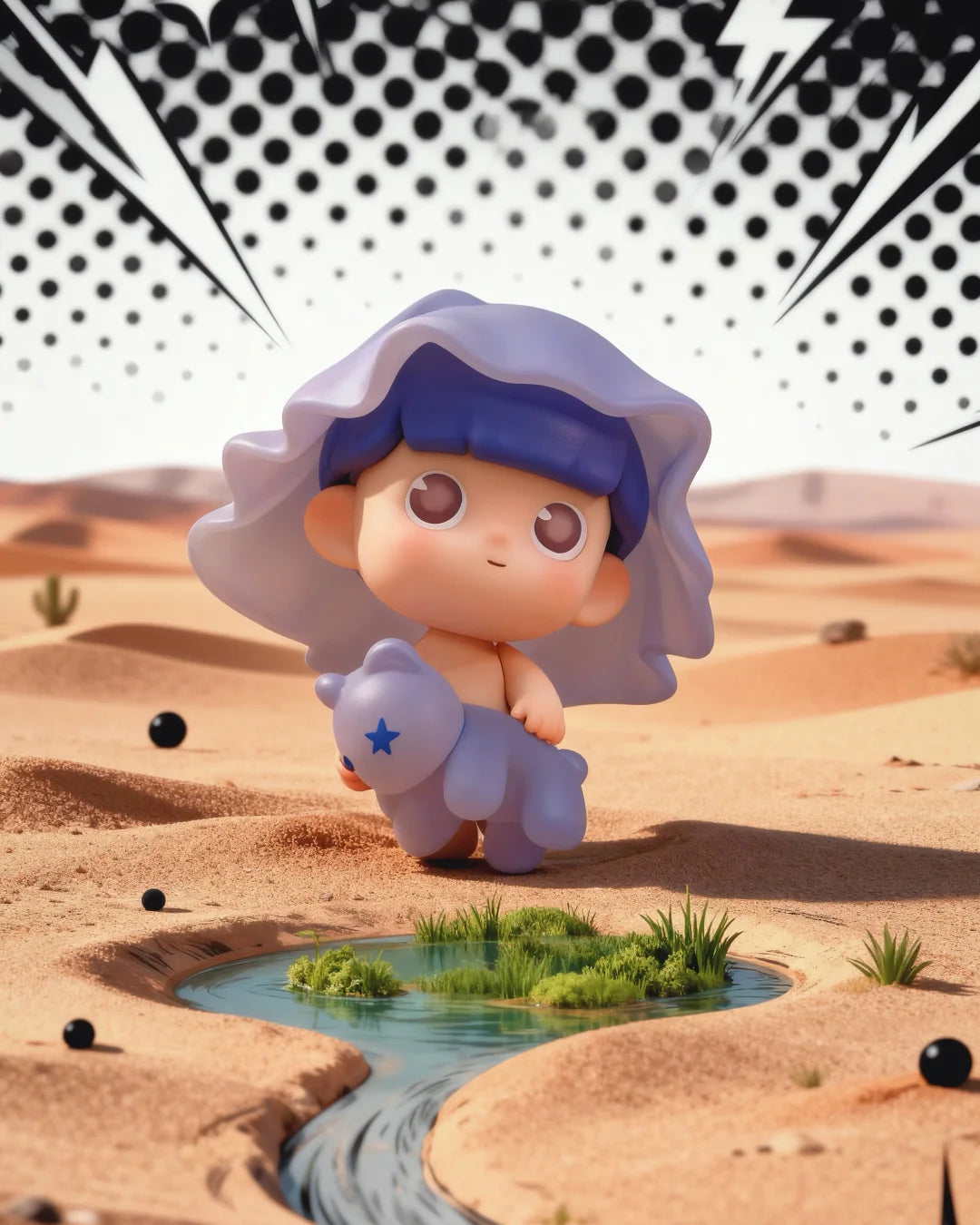 Heyone Timetown Escape Series Mini Figure Blind Bag