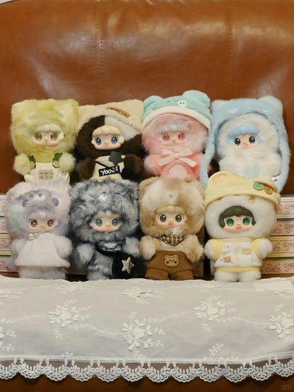 Yooki Bear's Hibernation Series Plush various eyes