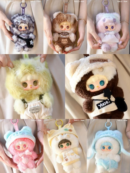 Yooki Bear's Hibernation Series Plush various eyes