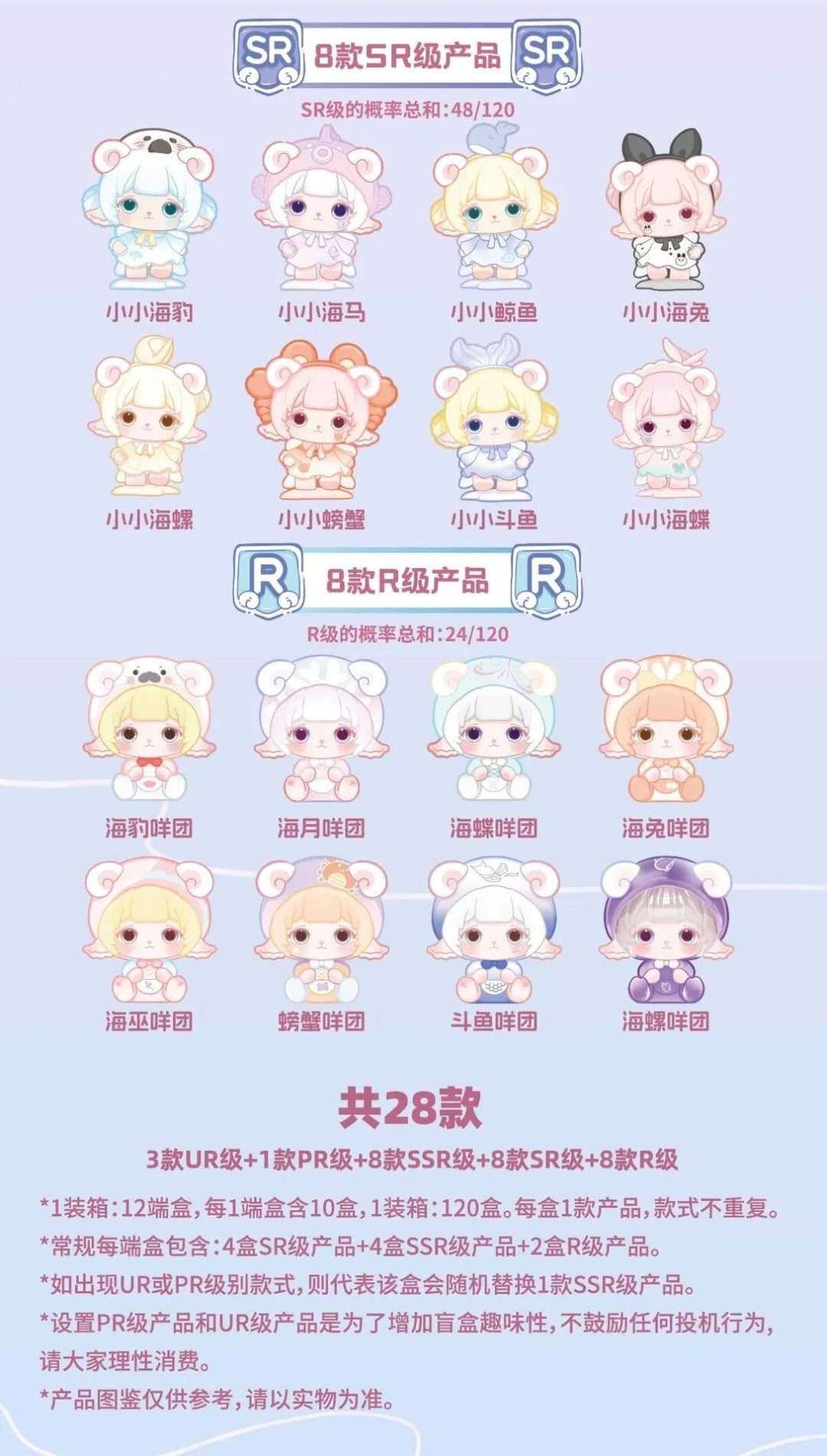 Mimia Crystal Palace PVC Figures