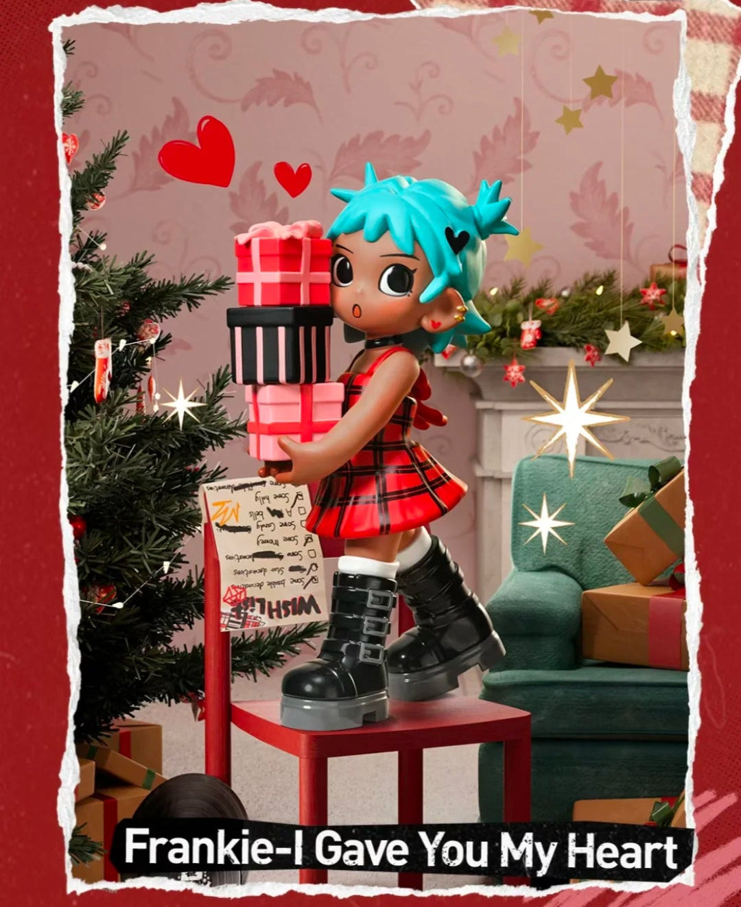 Lil Peach Riot Holiday Mixtape PVC Figures
