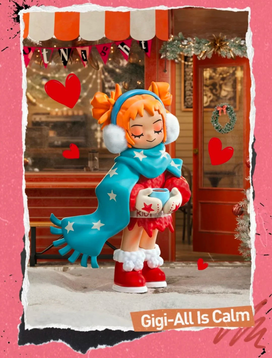Lil Peach Riot Holiday Mixtape PVC Figures