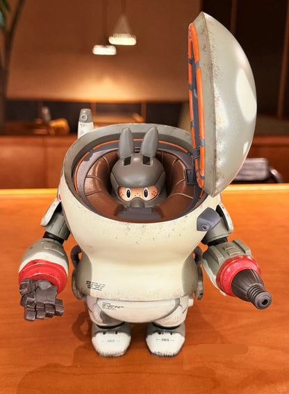 Ma.K. “FIREBALL” with mini Labubu Pilot Super Armored Fighting Suit Space Type