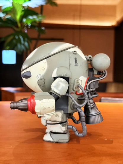 Ma.K. “FIREBALL” with mini Labubu Pilot Super Armored Fighting Suit Space Type