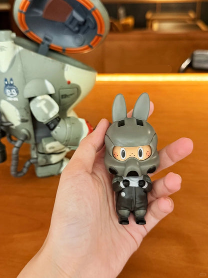 Ma.K. “FIREBALL” with mini Labubu Pilot Super Armored Fighting Suit Space Type