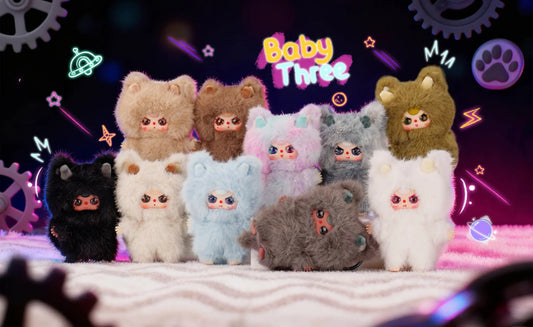 Baby Three WaLonglong Dragon Series Plush