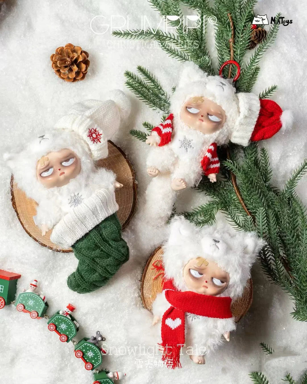Grumpipi Christmas Series Snowlight Tale Plush