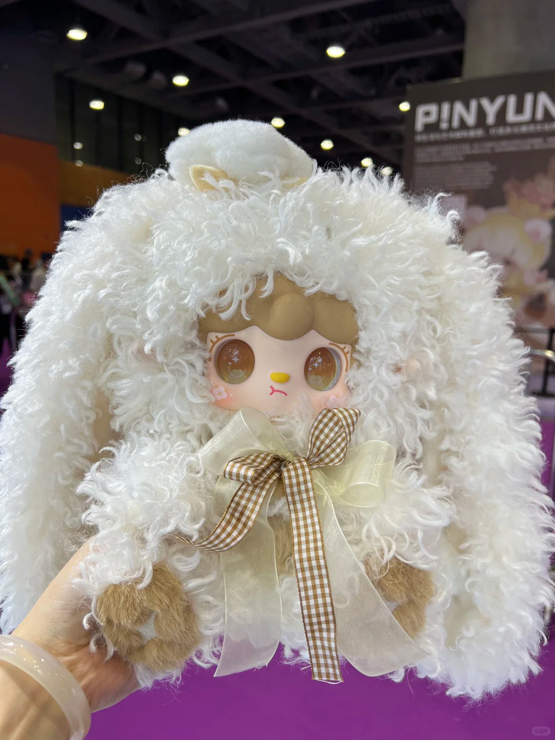 New Yooki 400% V4 Bunny Florall Fragments Series Plush （Various styles of eyes)