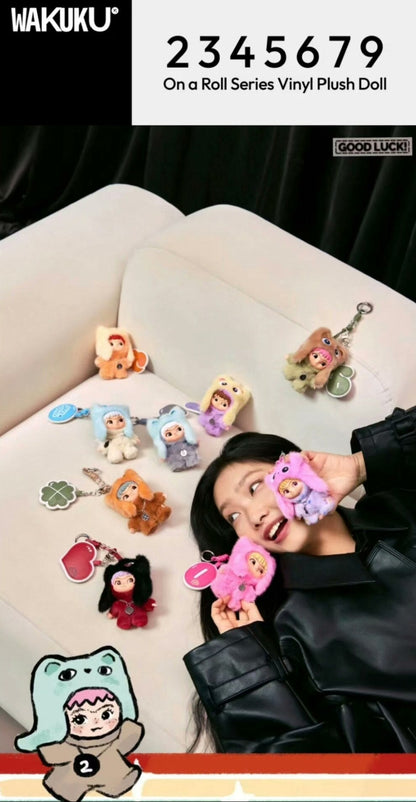 WAKUKU On A Roll Plush Series Blind Box （confirmed figure）