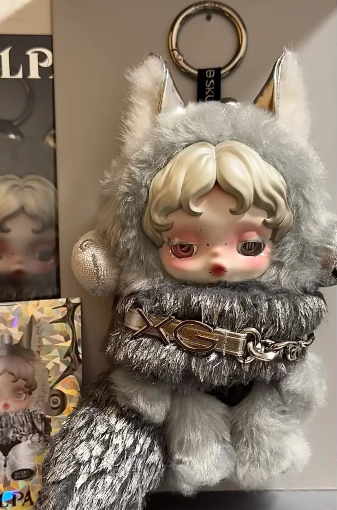 XG x Skullpanda Plush Doll Pendant Japan Exclusive