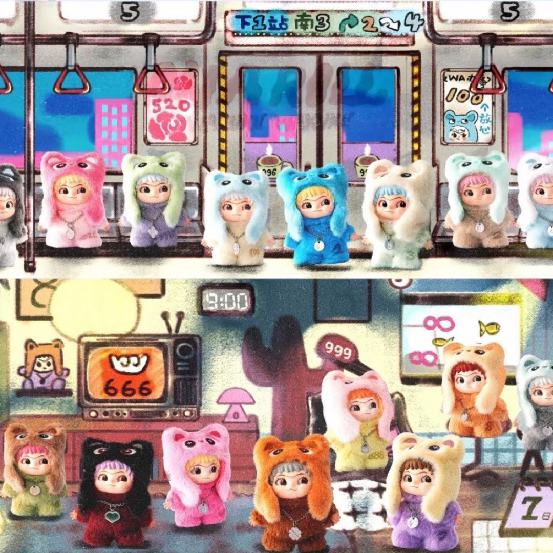 WAKUKU On A Roll Plush Series Blind Box （confirmed figure）