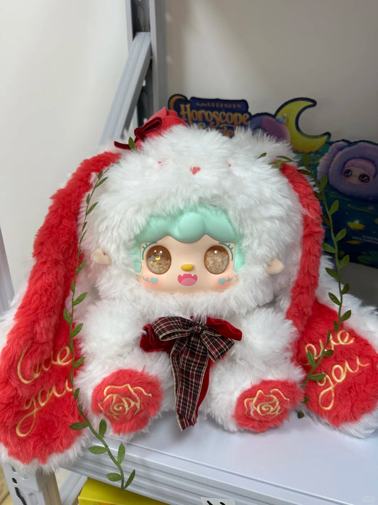 New Yooki 400% V4 Bunny Florall Fragments Series Plush （Various styles of eyes)