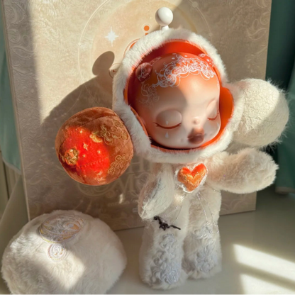 MEGA α SKULLPANDA 400% White Moon