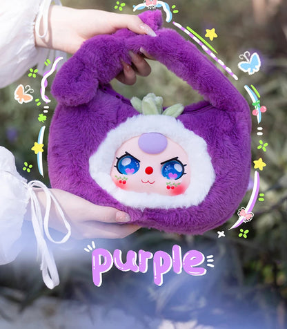 Baby Three Baby Fruit Handbagg Series Plush（Various styles of eyes）