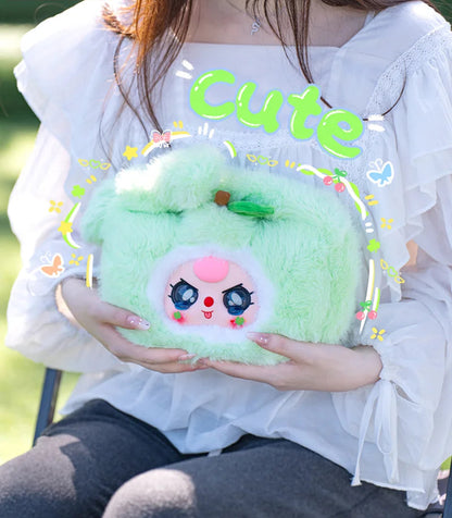 Baby Three Baby Fruit Handbagg Series Plush（Various styles of eyes）
